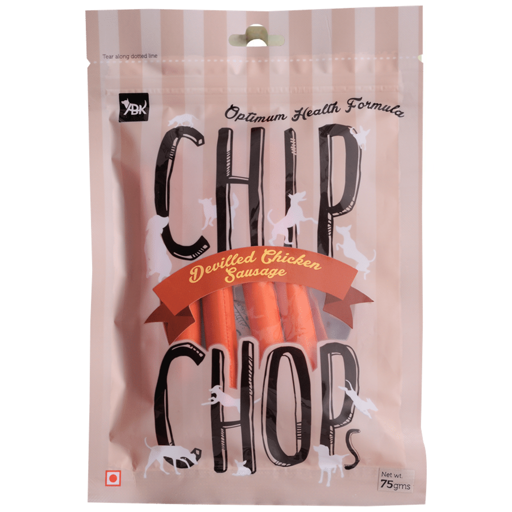 Chip Chops - Chicken Sausage - Dog Treat