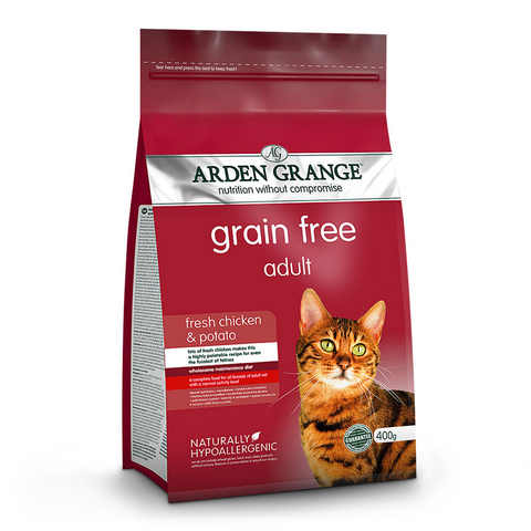 Arden Grange - Grain Free - Fresh Chicken & Potato - Adult Cat