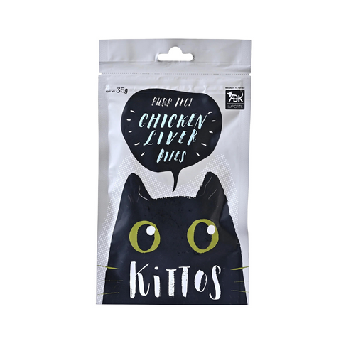 Kittos - Chicken Liver Bites - Cat Treat