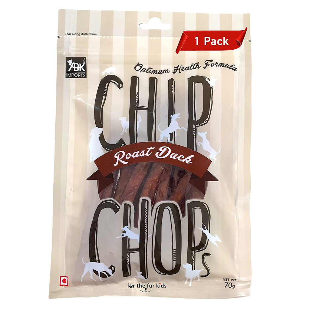 Chip Chops - Roast Duck Strips - Dog Treats