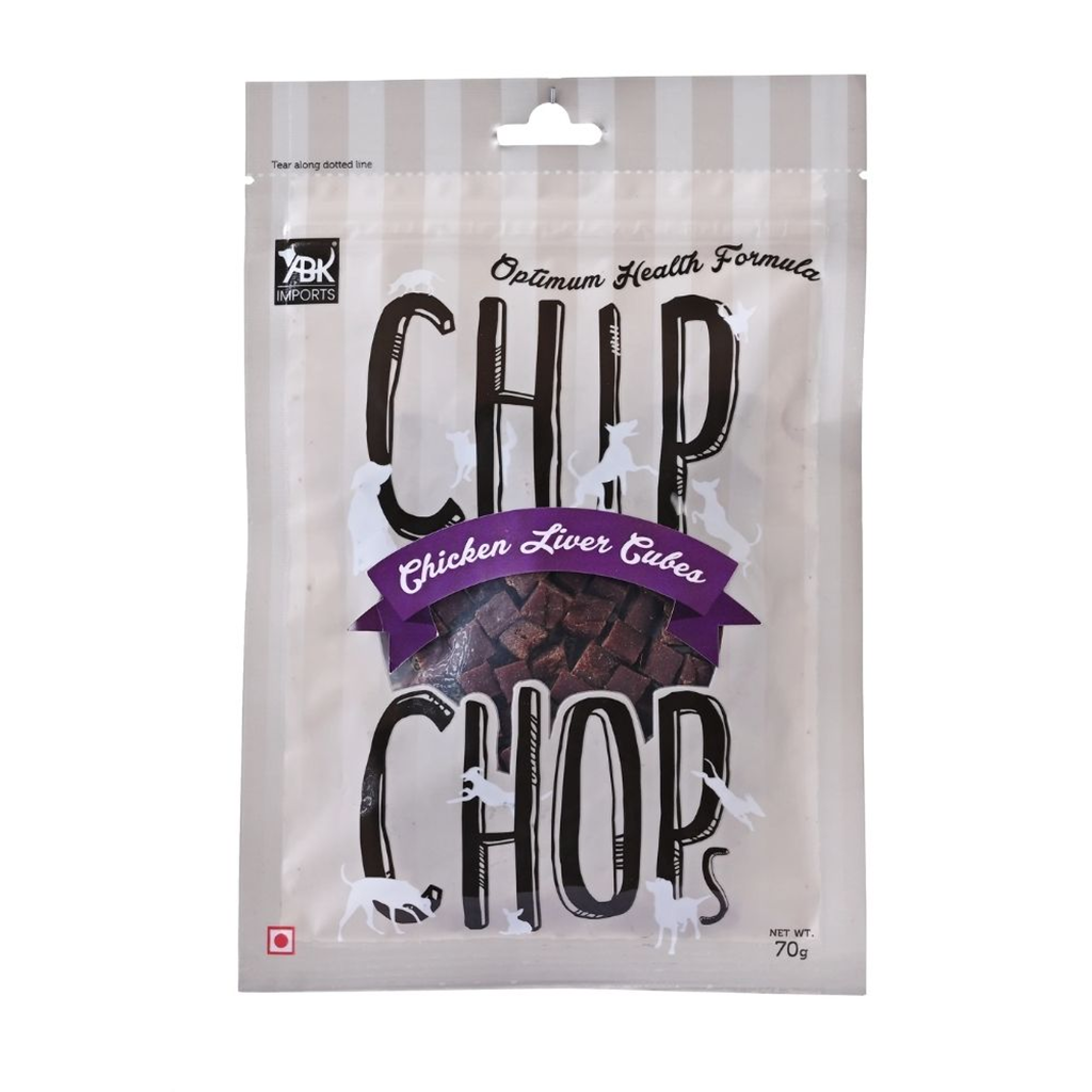 Chip Chops - Chicken Liver Cubes - Dog Treat