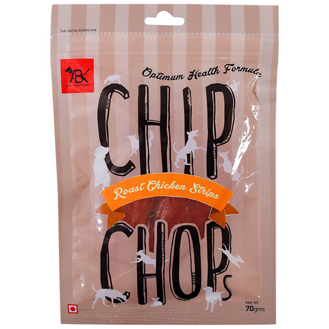 Chip Chops - Roast Chicken Strips - Dog Treat