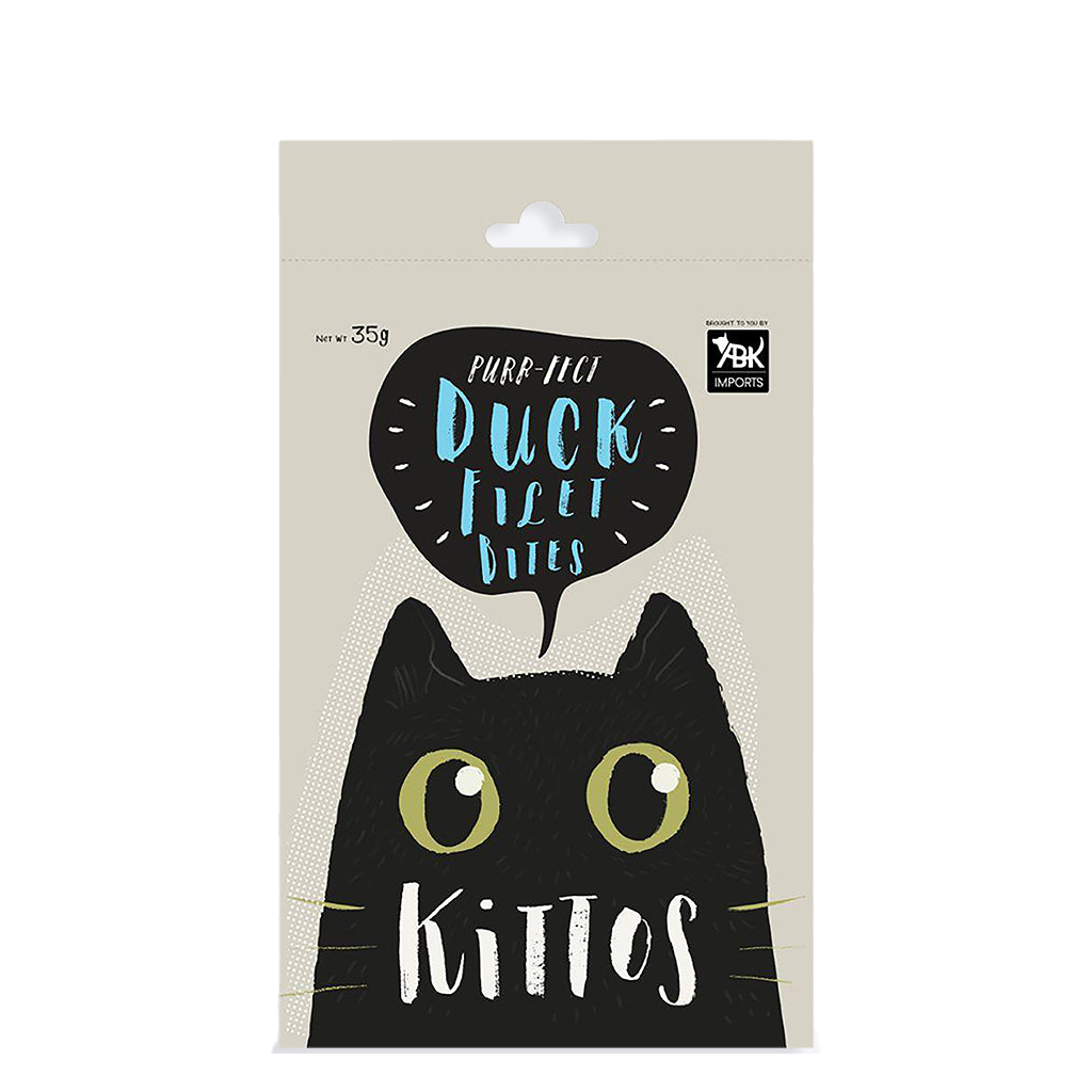 Kittos - Duck Filet Bites - Cat Treat
