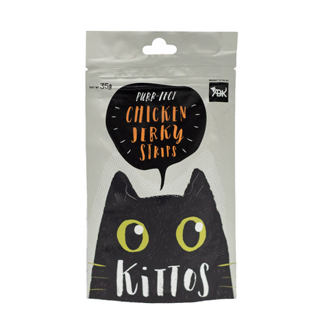 Kittos - Chicken Jerky Strips - Cat Treat
