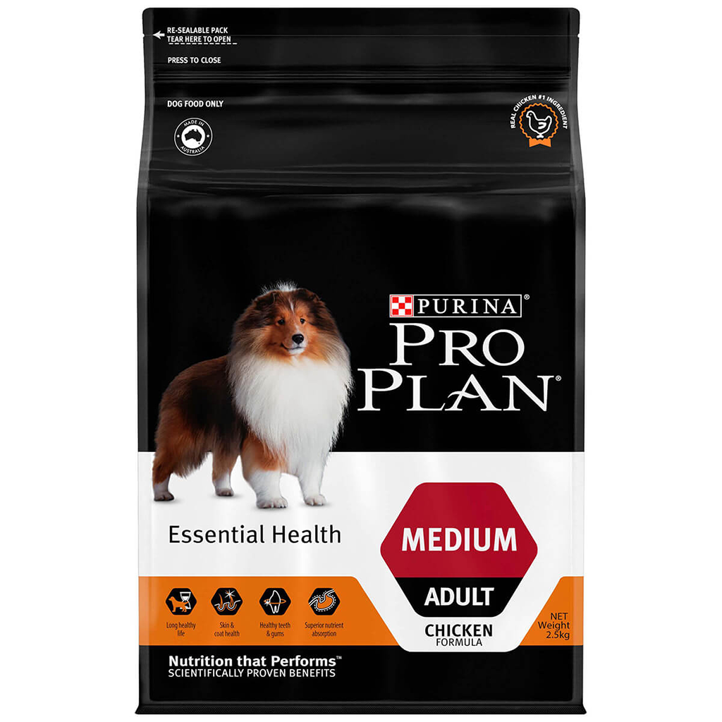 Purina - Pro Plan - Essential Health - Medium Adult Breed - Chicken Flavor
