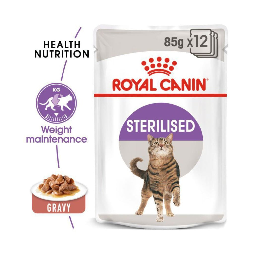 Royal Canin - Sterilised - Gravy - Wet Cat Food