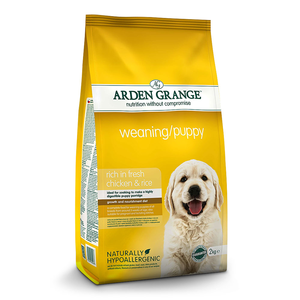 Arden Grange - rich in fresh chicken & rice - Weaning / Puppy
