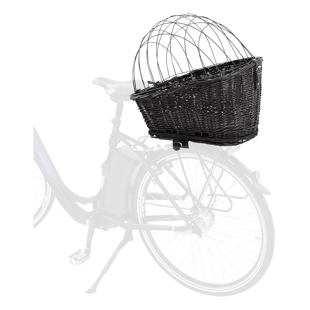 Trixie - Bicycle Basket for Bike Racks - Willow Material - For Pet Carrier