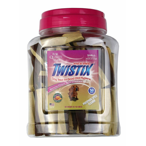 NPIC - Twistix Pumpkin Spice Flavor - Dog Treat