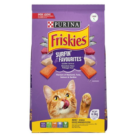 Purina - Friskies - Surfin Favourites - Adult Cat Dry Food
