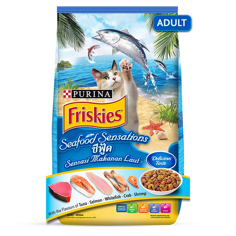 Purina - Friskies - Seafood Sensation - Adult Cat Food
